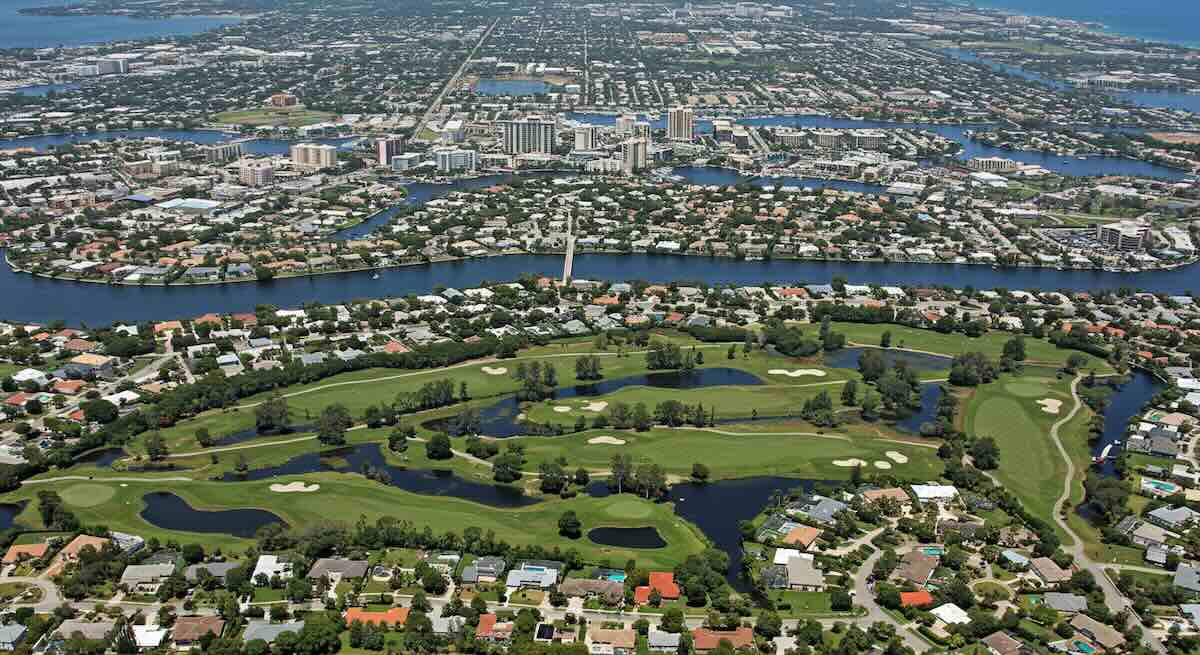 aerial photo of fort myers