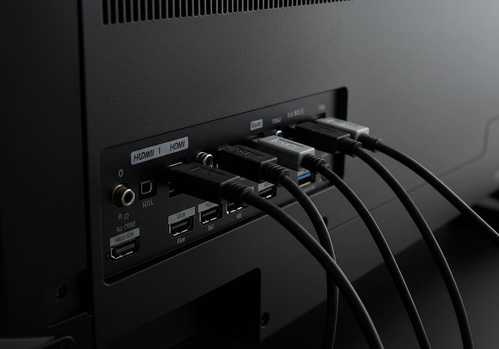 take photo of hdmi cables