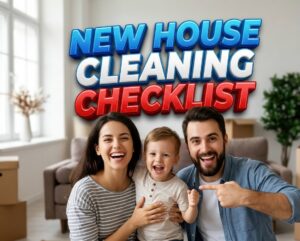 new house cleaning checklist