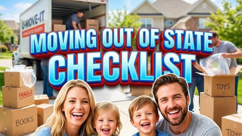 moving out of state checklist