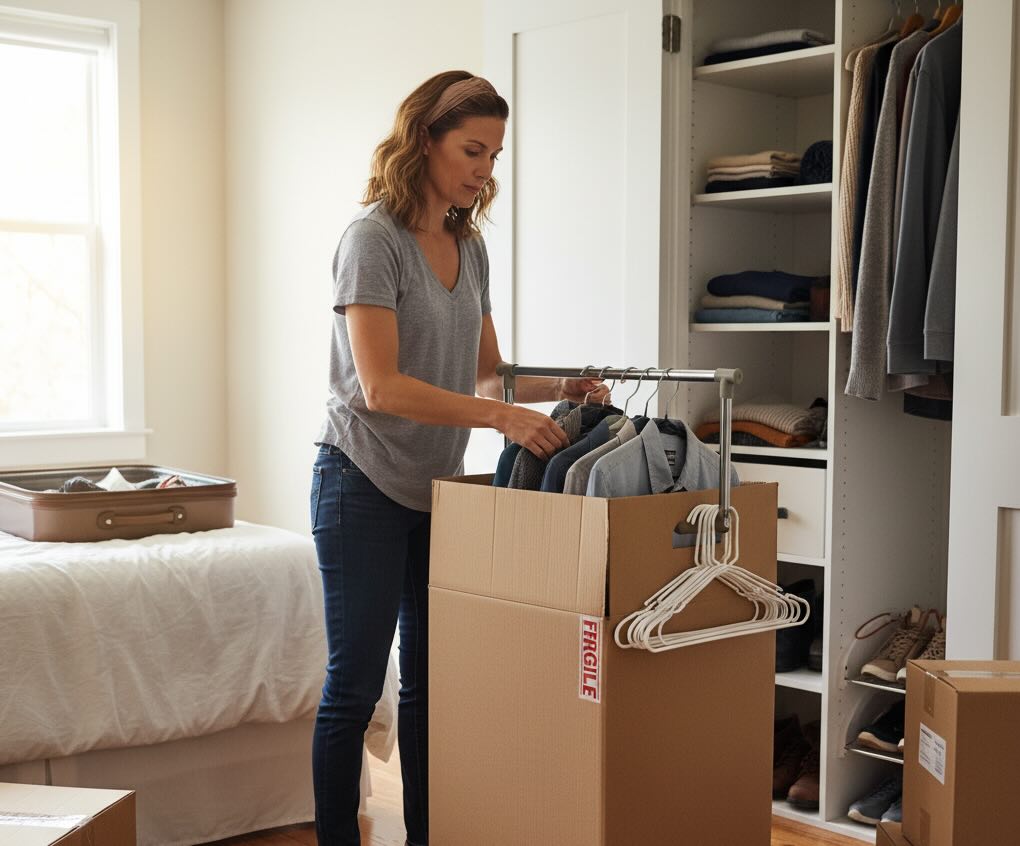 How to Pack Clothes When Moving