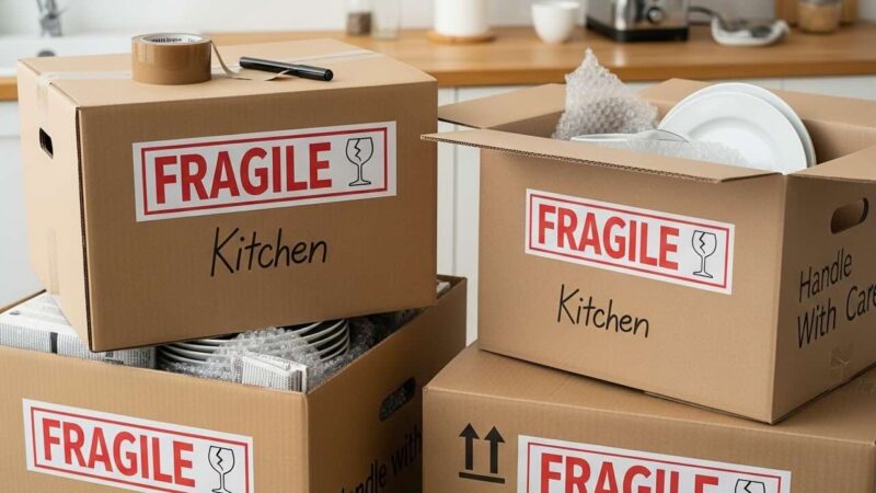 How To Label Boxes for Moving