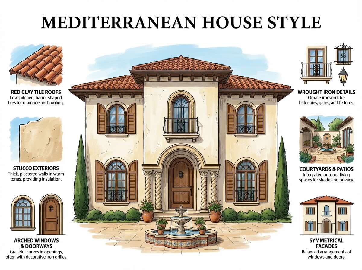 Mediterranean style house