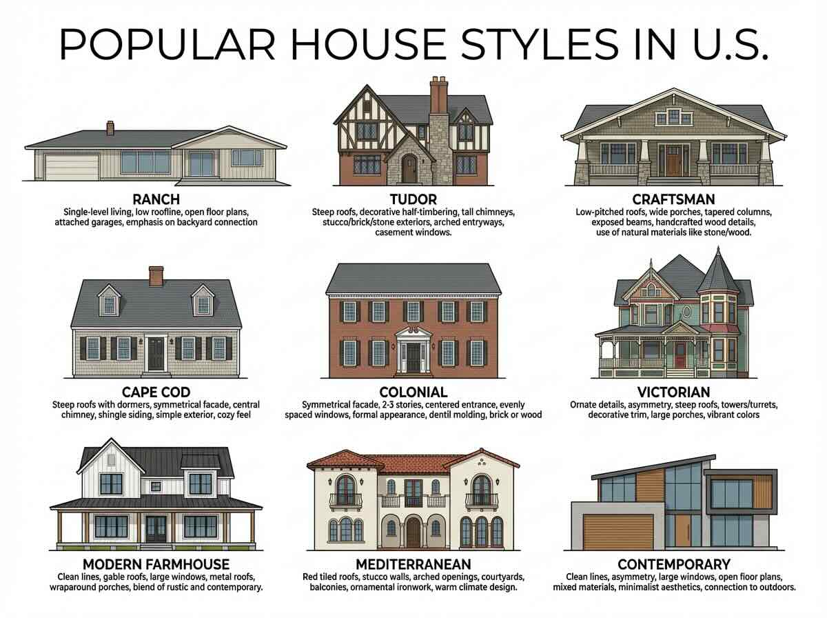Popular House Styles