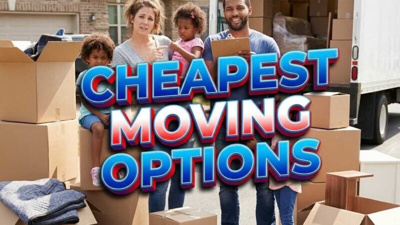 cheapest moving options