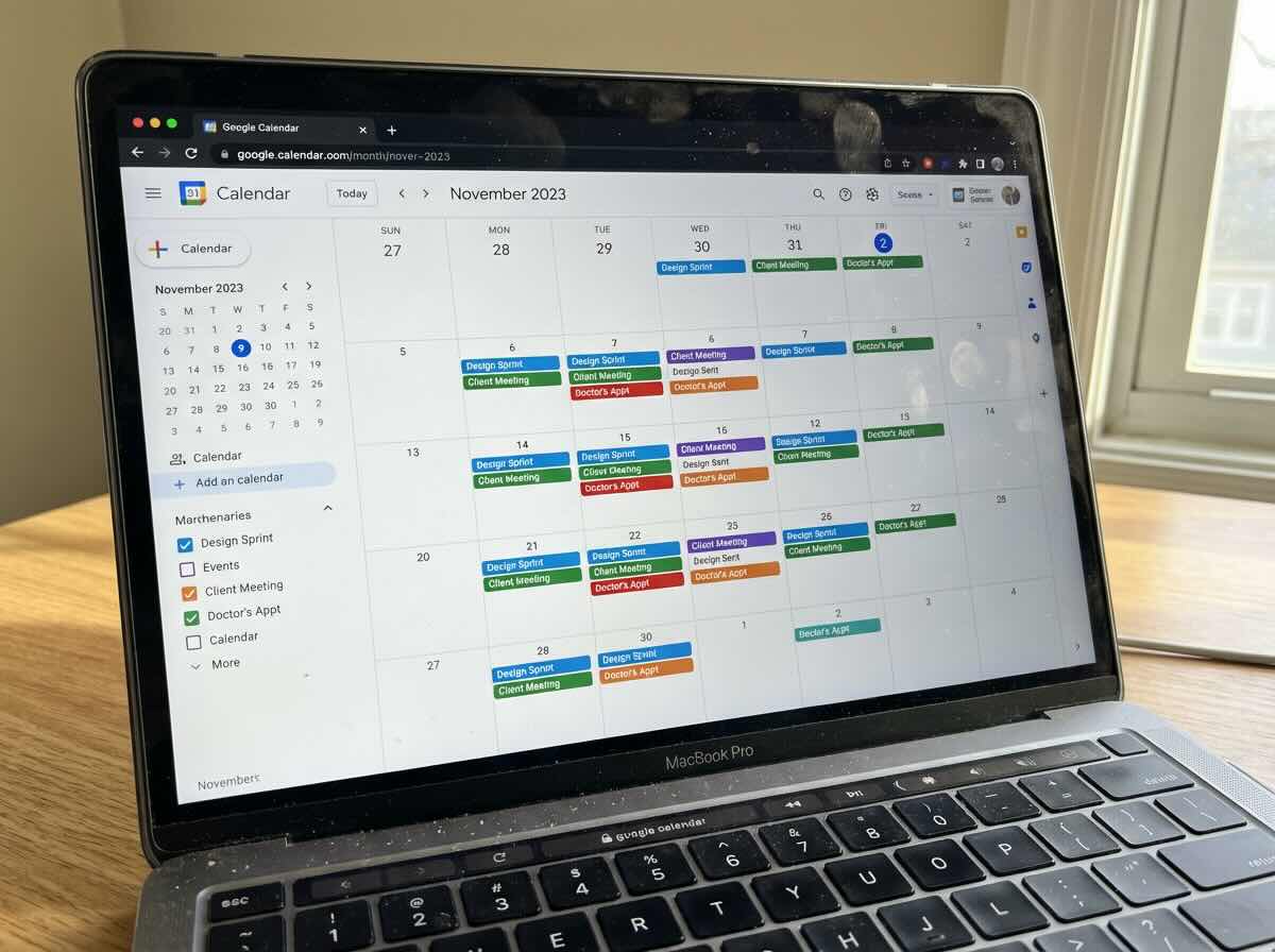 moving tips digital calendar