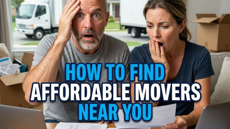 How To Find Affordable Movers Near You in 2026?