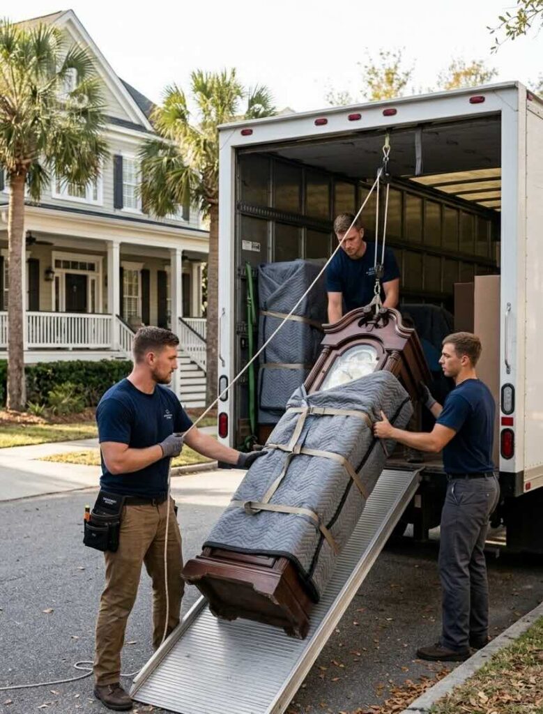 grandfather clock moving south carolina