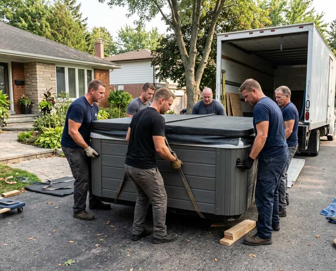 Hot tub moving from Nashville long distance