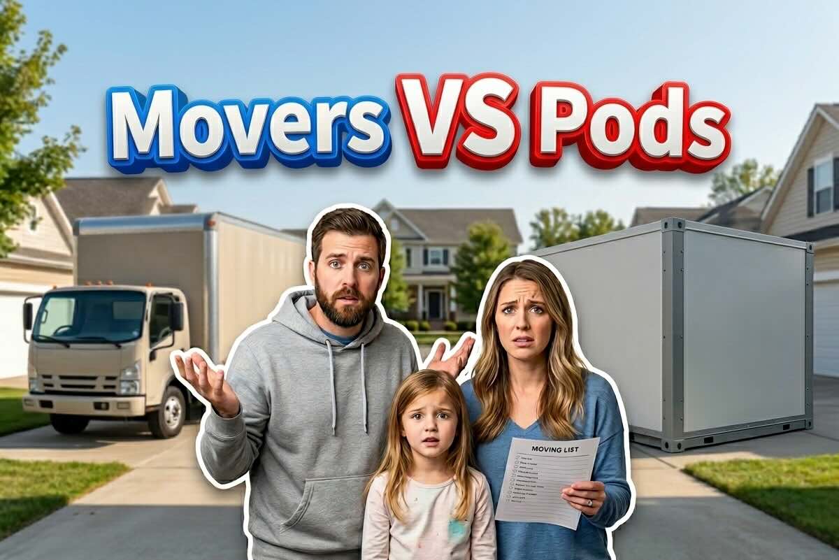 Full-Service Movers vs Pods for Long Distance