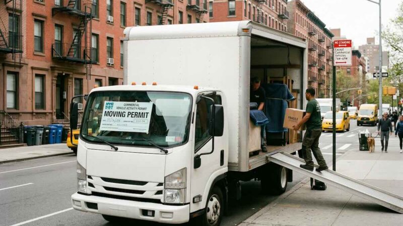 new york city moving permit