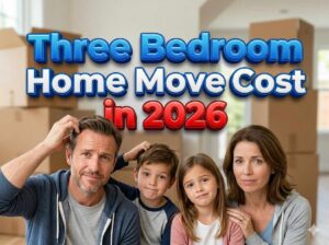 three bedroom house move cost in 2026