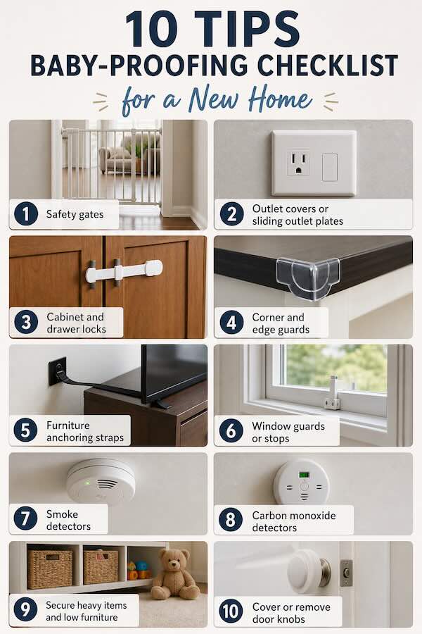 Baby-Proofing Checklist for a New Home