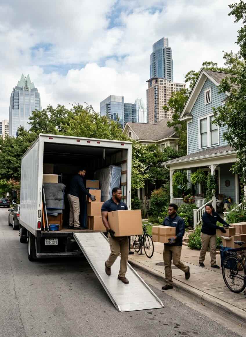 Austin moving cost guide from Coastal Moving Services
