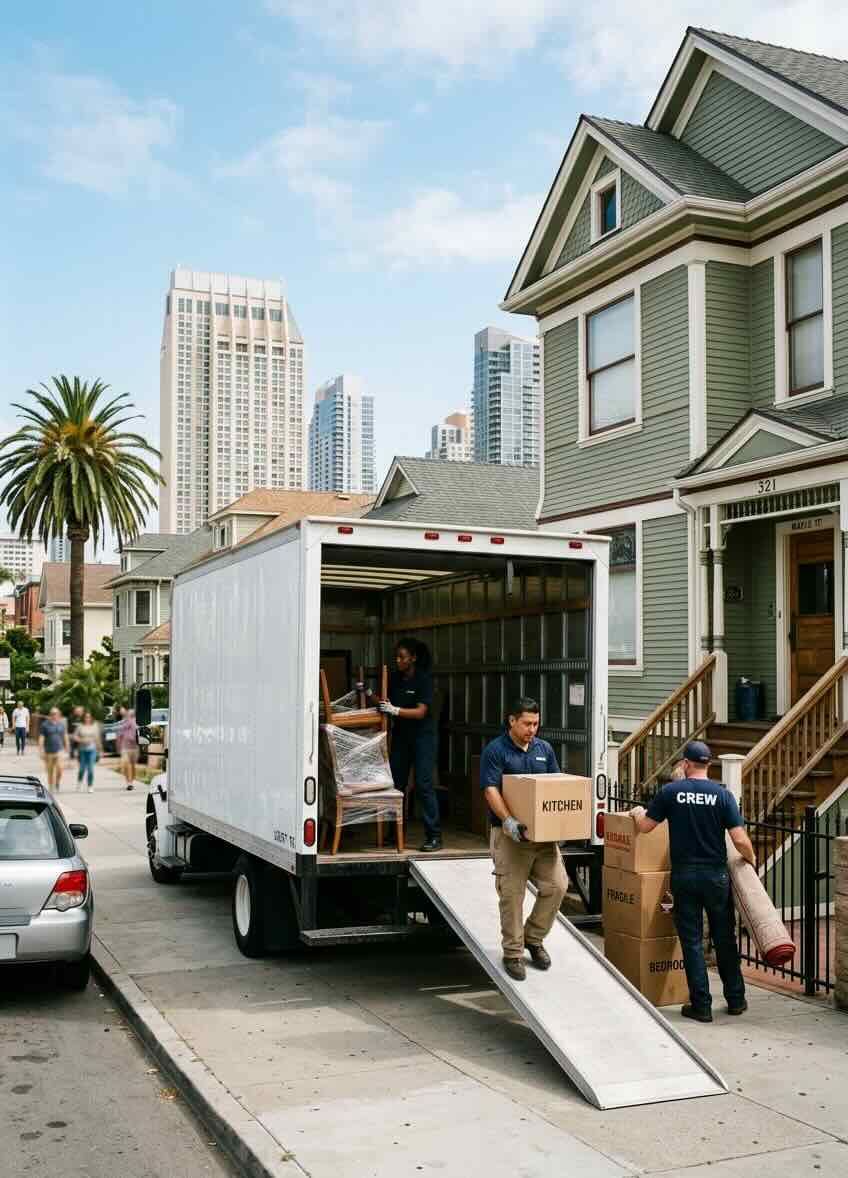 San Diego moving cost guide from Coastal Moving Services