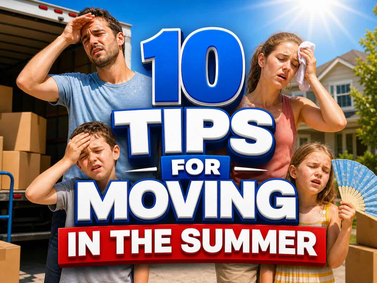 10 Tips For Moving in The Summer