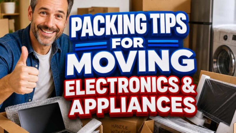 Packing Tips For Moving Electronics & Appliances
