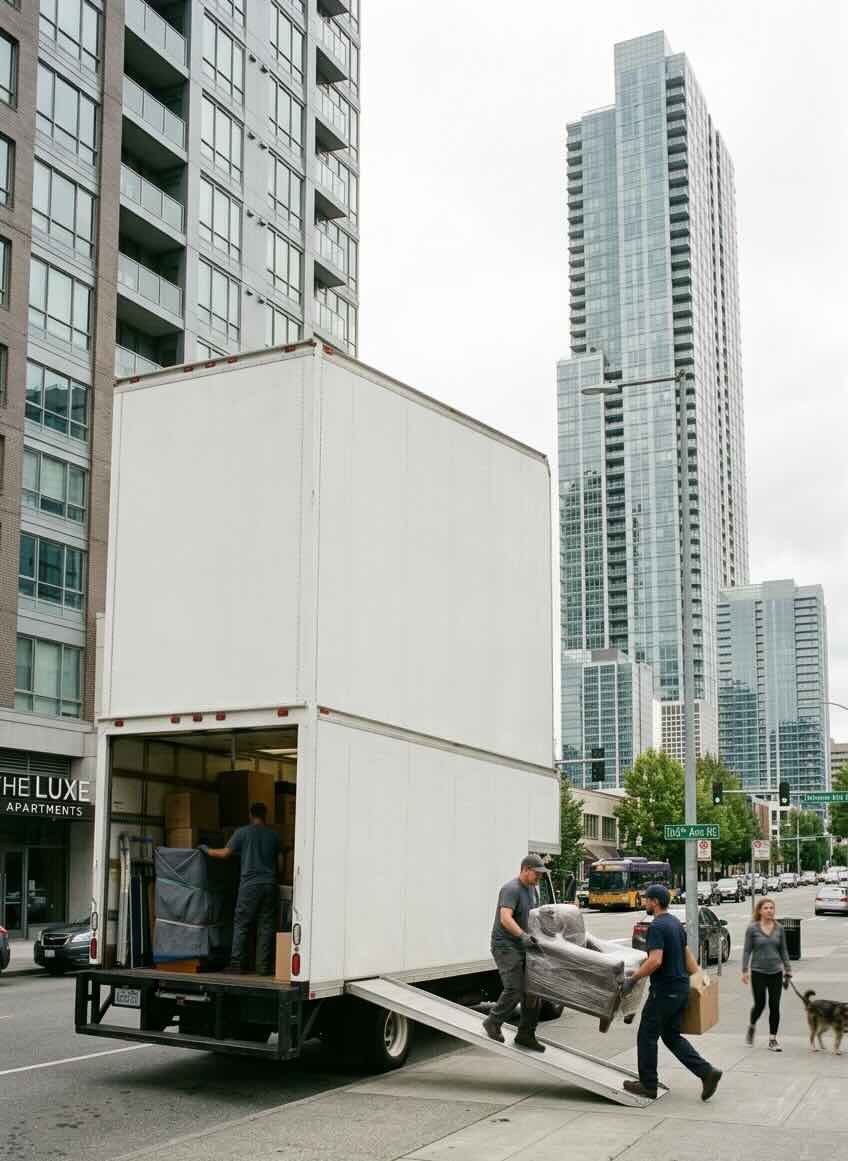 Bellevue Washington moving cost guide from Coastal Moving Services