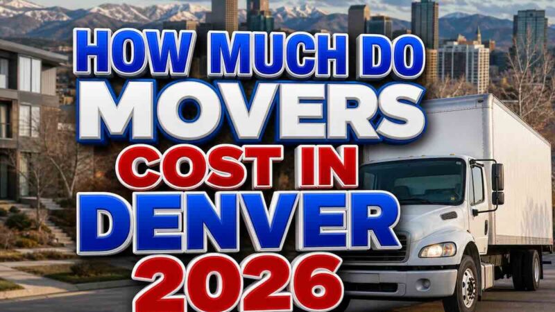 How Much Do Movers Cost in Denver Colorado?