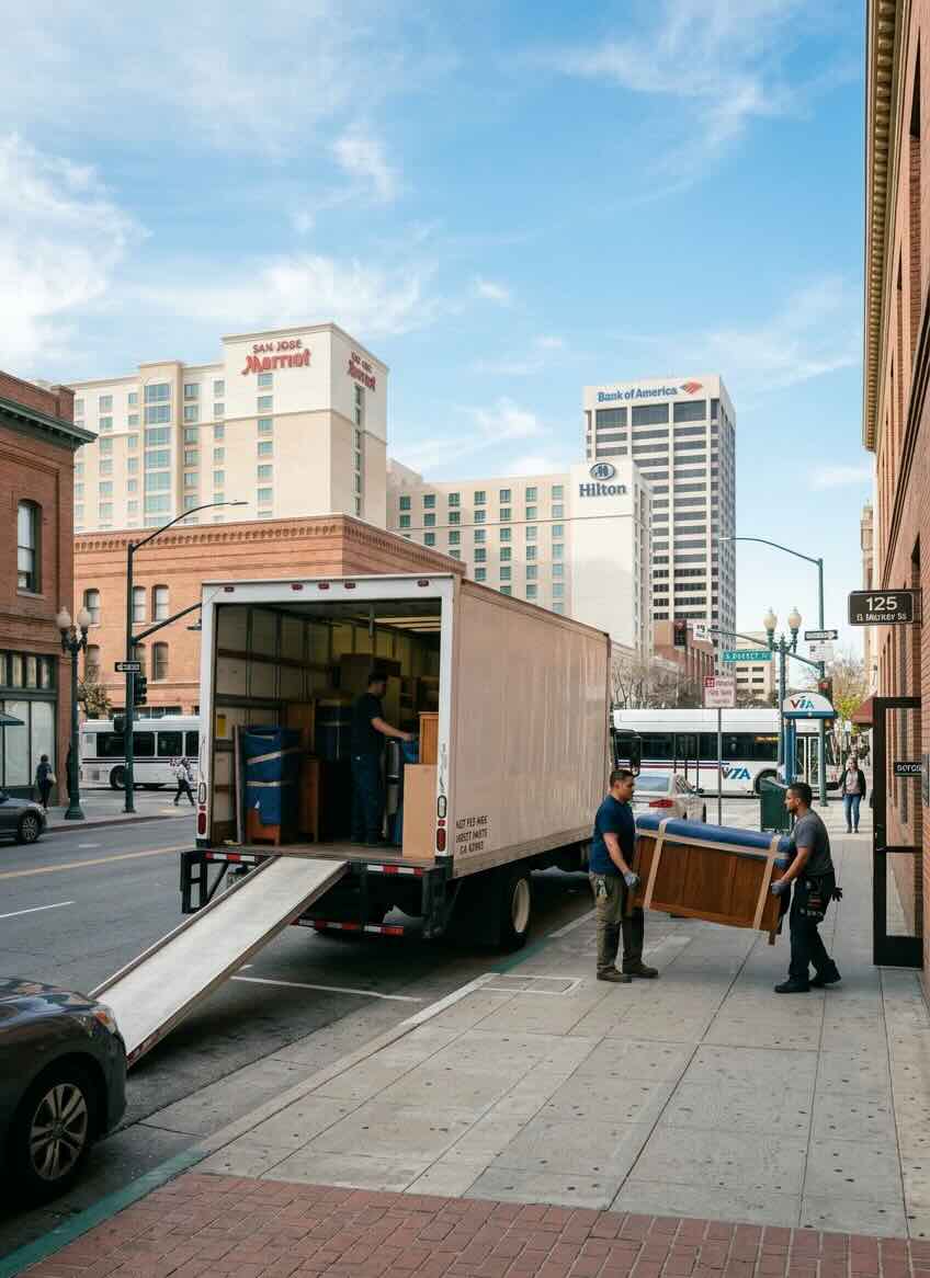 San Jose California moving cost guide from Coastal Moving Services