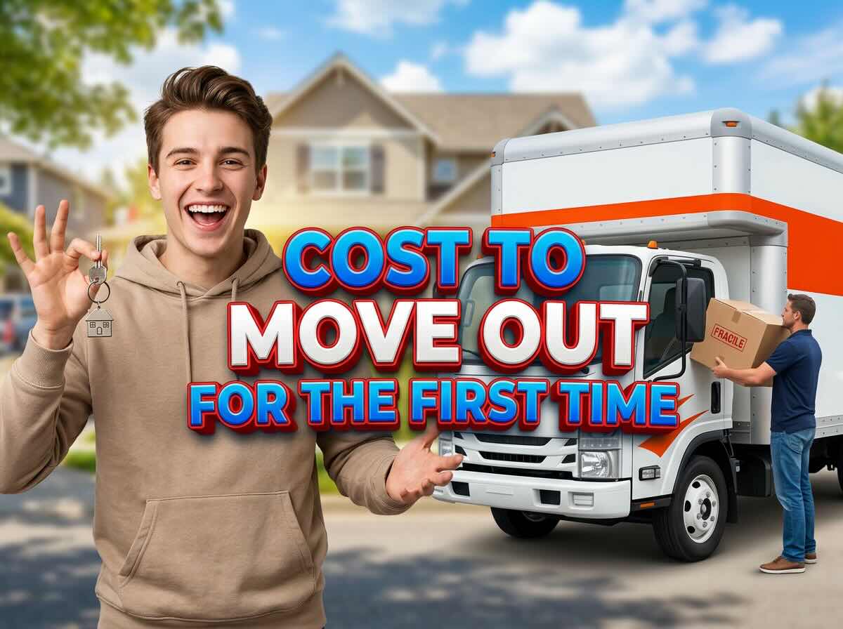 How Much Does It Cost to Move Out for the First Time?