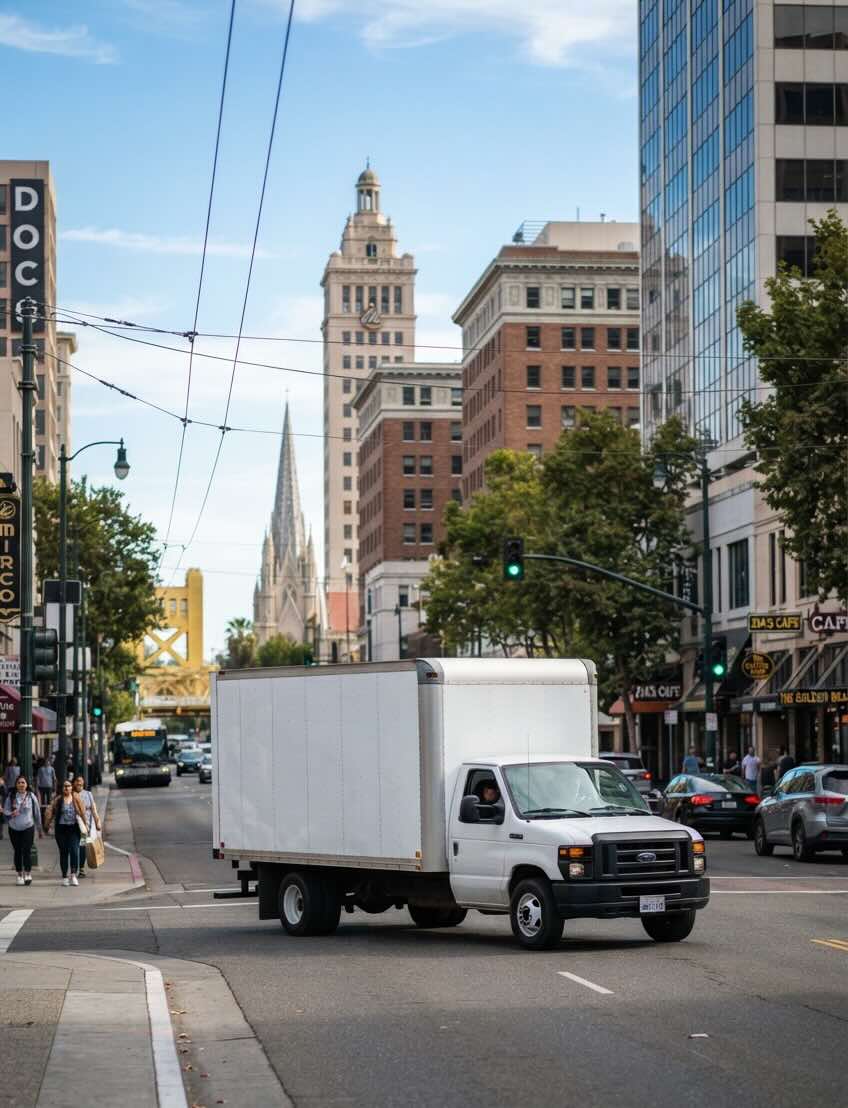 Sacramento California moving cost guide from Coastal Moving Services