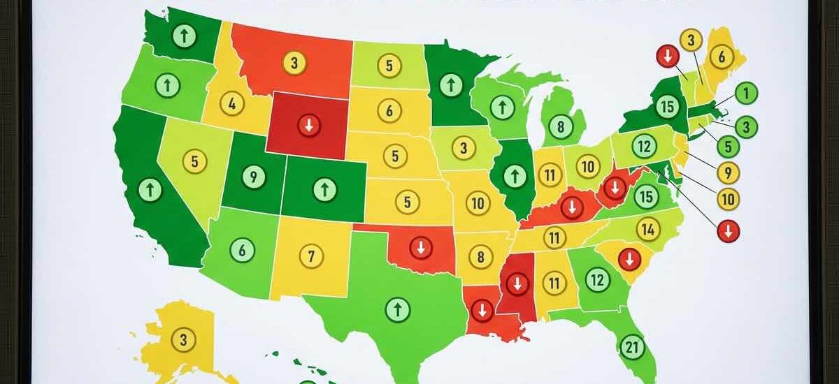States Ranked By Job Market