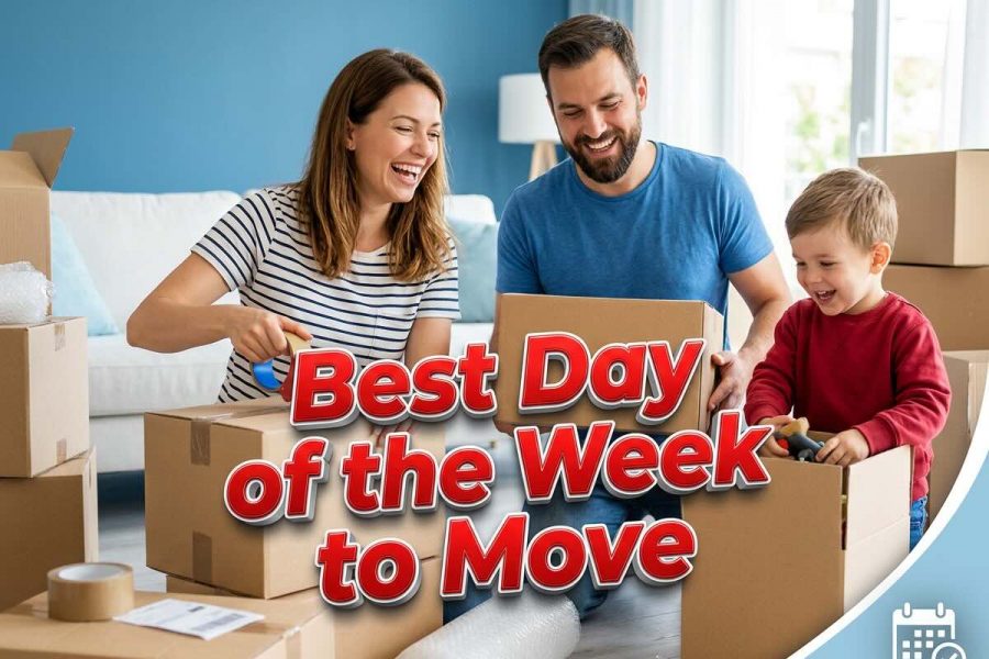 best day of the week to move