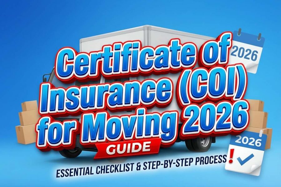 certificate of insurance for moving