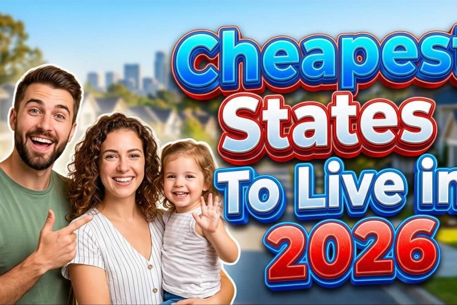 cheapest states to live in