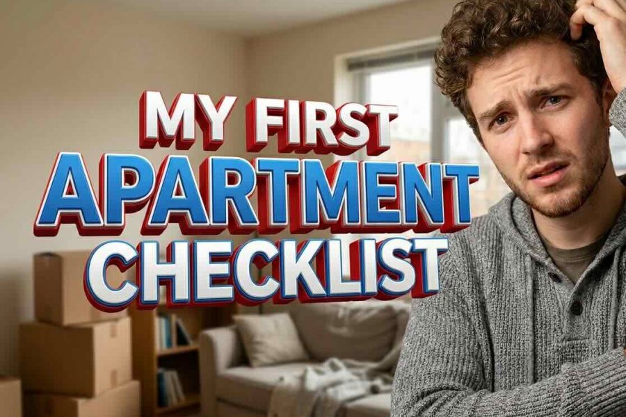 checklist for first apartment