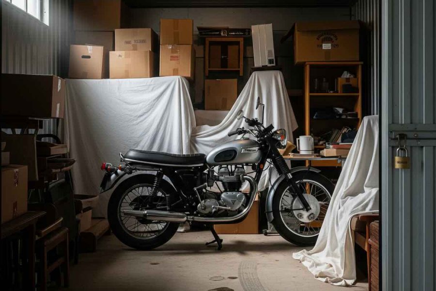 motorcycle storage