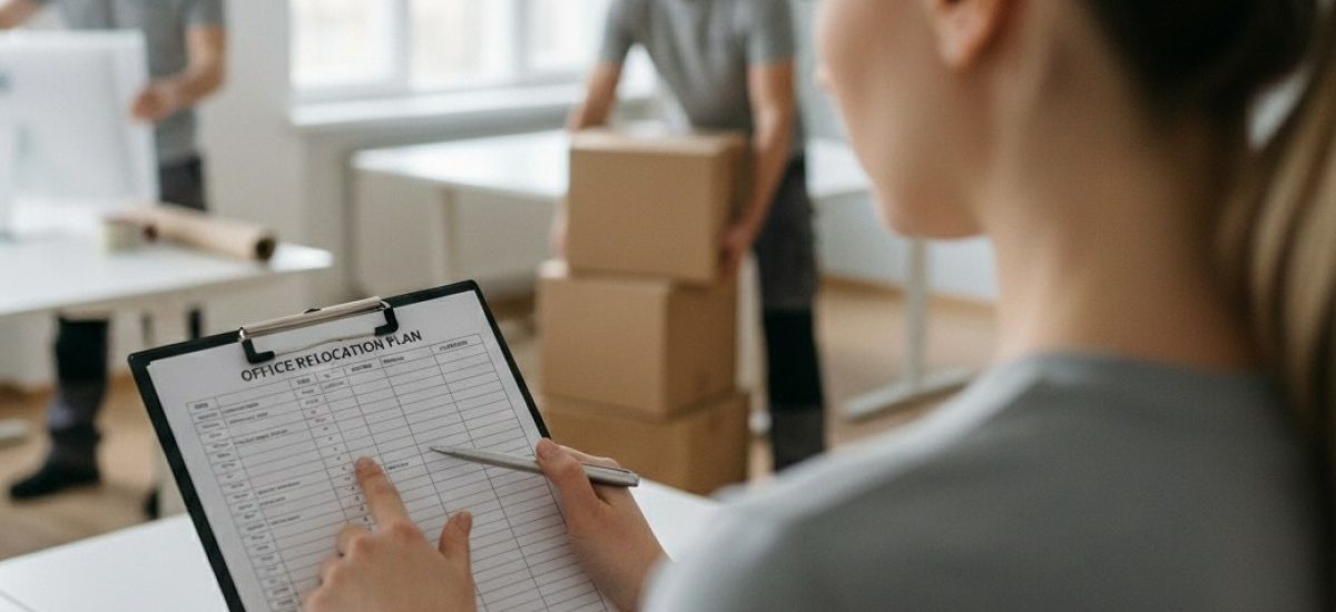 moving day checklist for office