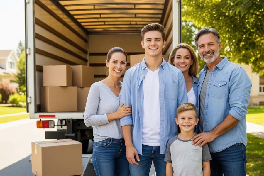 moving out for the first time