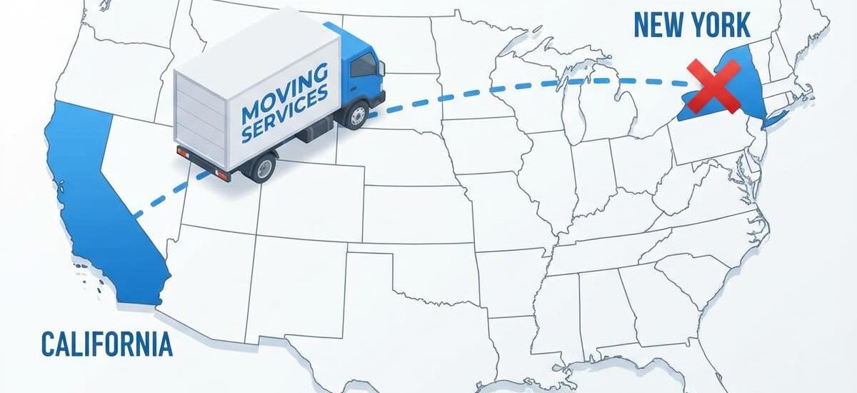moving from california to new york