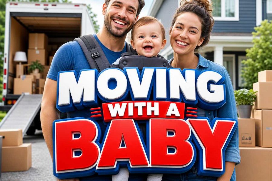 moving with a baby