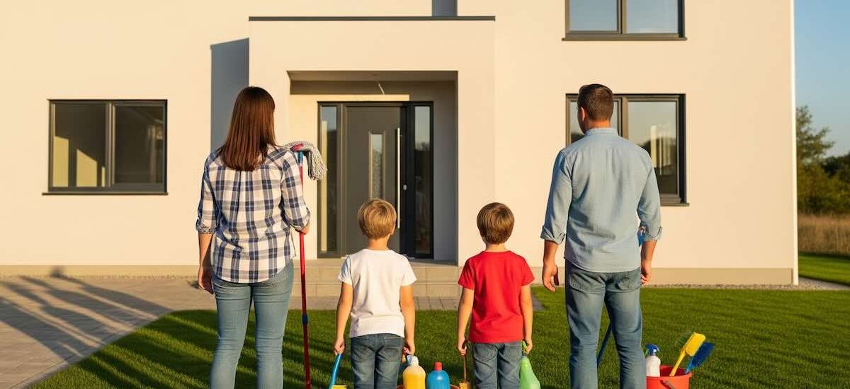 new house cleaning checklist