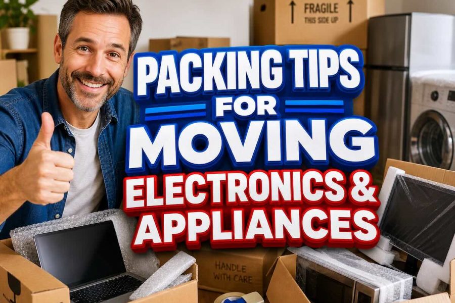 packing tips for moving electronics