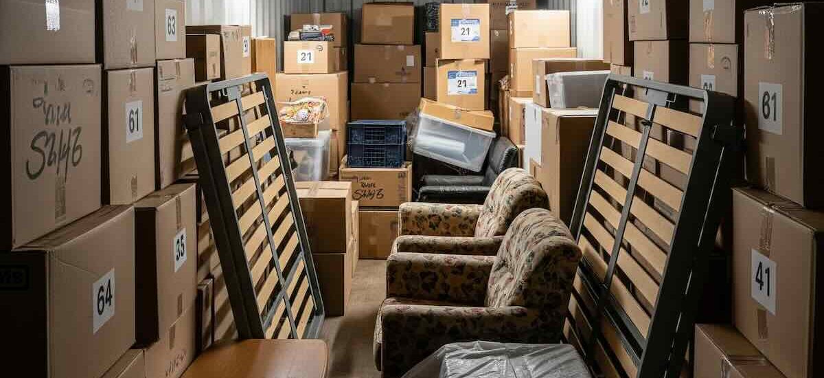 storage in container